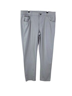 Johnnie-O Men's Cross Country Prep Performance Pants, Quarry, Golf, Size 35